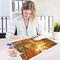 Large Diamond Art Kits for Adults - DIY 5D Landscape Diamond Painting Kits for Adults,Full Drill Forest Diamond Painting, Sunset Gem Art Kits for Home Wall Decor 27.5x15.7 Inch